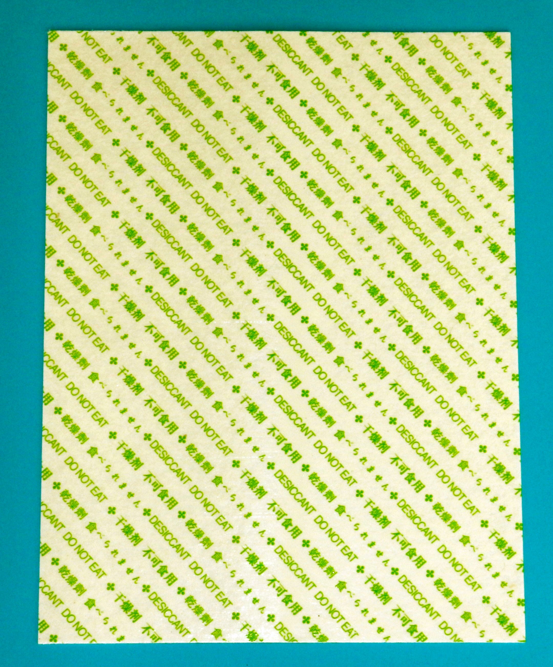 Trockenmittel-Sheet A 6 Trockenmittel-Sheet A 6