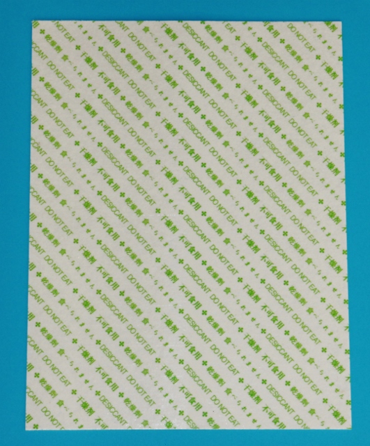 Trockenmittel-Sheet A 5 Trockenmittel-Sheet A 5